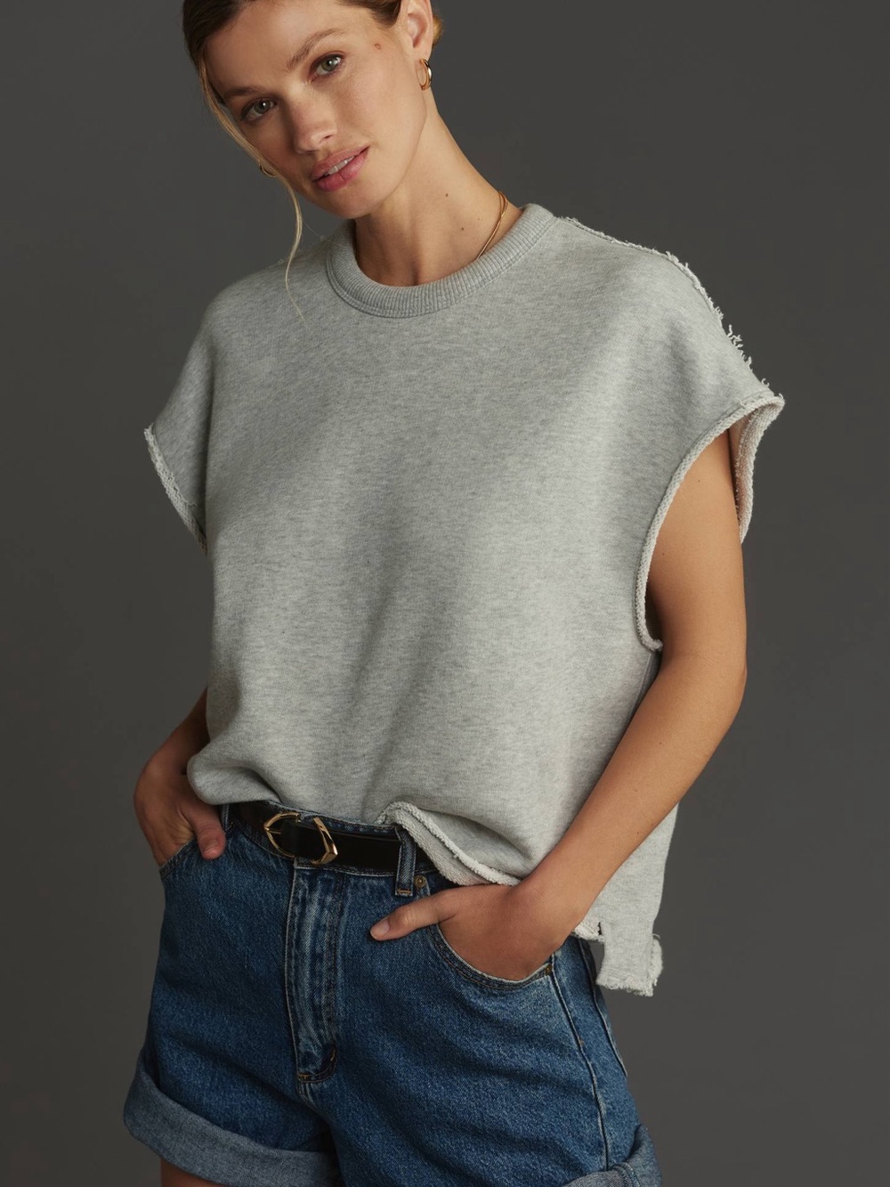 rag & bone Vintage Terry Muscle Shirt